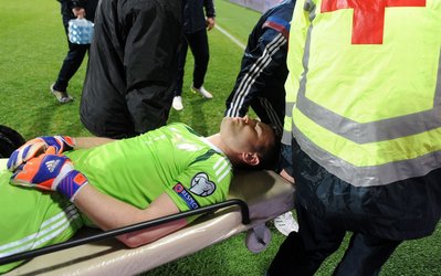 متهم پرتاب نارنجک به دروازه‌بان روسیه مشخص شد