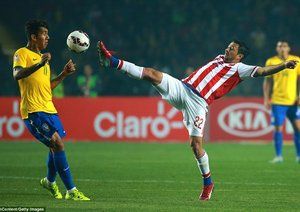 روبرتو فيرمينو|برزیل 1 (3) - (4) 1 پاراگوئه / کوپا آمریکا 2015