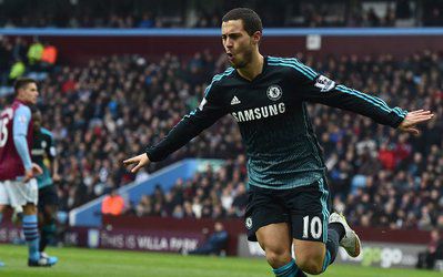 Hazard and Ivanovic strike to send Chelsea seven clear of Man City