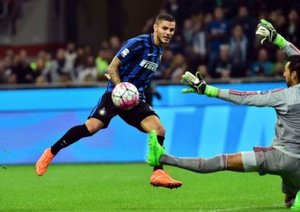 مائورو ایکاردی|کیه وو 0 - 1 اینترمیلان / سری آ / گزارش تصویری