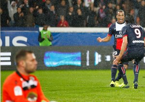 پاریس سن ژرمن 4-0 لوريان/ هفته دوازدهم