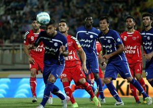 عکس العمل بازیکن استقلال خوزستان|استقلال خوزستان 2 - 1 پرسپولیس تهران / لیگ برتر ایران (خلیج فارس)