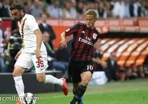 کیسوکه هوندا|میلان 2 - 1 رم / سری آ