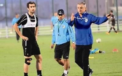 بازگشت جباری به تمرینات تیم الاهلی قطر
