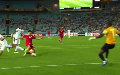 جام ملت های آسیا 2015 | دقیقه 65: قطر 0 - ایران 1 / آزمون گل زد، مصدوم شد و اشک ریخت!