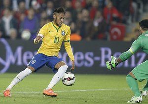 نیمار|ترکیه 0 - 4 برزیل / دیدار دوستانه