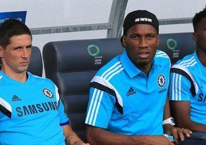 ديديه ایو دروگبا|حضور دروگبا روی نیمکت.