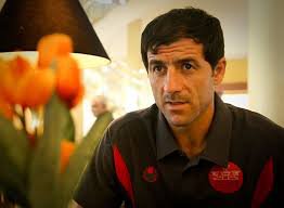 حضور کریم باقری در تمرین تیم ملی والیبال ایران