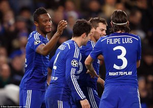 شادی بازیکنان چلسی