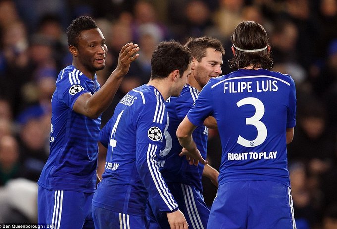 شادی بازیکنان چلسی