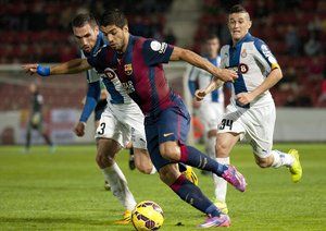 لوئیس سوارز|بارسلونا 1-1 اسپانیول / سوپرکاپ کاتالونیا