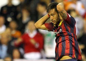 نیمار دا سیلوا سانتوس جونیور|حسرت نیمار بعد از از دست موقعیت مسلم گلزنی