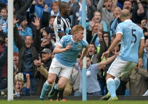 کوین دی بروین|منچستر سیتی 6 - 1 نیوکاسل / لیگ جزیره