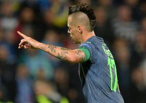 مارک همشیک|اسلووان براتیسلاوا 0-2 ناپولی / لیگ اروپا