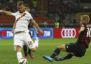 دانیله د روسی|میلان 2 - 1 رم / سری آ