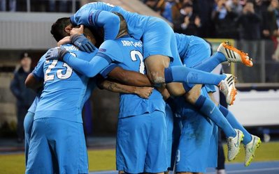 لیگ اروپا | دینامو مسکو 3 - اندرلشت 1 / زنیت 3 - آیندهوون 0 / صعود زنیت و دینامو مسکو روسیه به جمع 16 تیم برتر