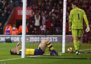 وویتخ شتزنی|ساوتهمپتون 2 - 0 آرسنال / لیگ جزیره