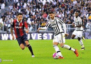 آلوارو موراتا|یوونتوس 3 - 1 بلونیا / سری آ