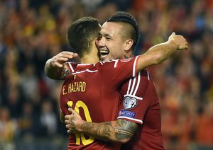 ادن هازرد|بلژیک 3 - 1 بوسنی و هرزگوین / مقدماتی یورو 2016