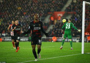 رحيم استرلینگ|ساوتهمپتون 0 - 2 لیورپول / لیگ جزیره