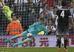 تیبو كورتوآ|وست برومویچ 2 - 3 چلسی / لیگ جزیره