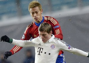 زسکا مسکو ۱-۳ بایرن مونیخ/گروه D لیگ قهرمانان اروپا