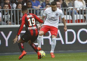 ازکویل لاوْتزی|نیس 1 - 3 پاریس سن ژرمن / لوشامپیونه