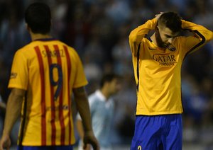 جرارد پیکه|سلتاویگو 4 - 1 بارسلونا / لالیگا