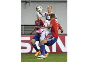 آرین روبن|زسکا مسکو 0 - 1 بایرن مونیخ / لیگ قهرمانان