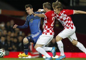 لیونل مسی|آرژانتین 2 - 1 کرواسی / دیدار دوستانه