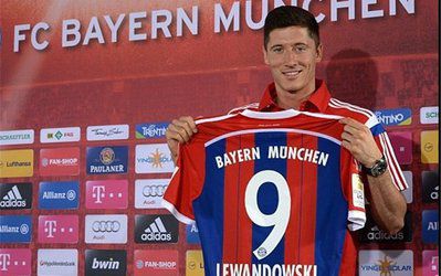 اولین تمرین لواندوفسکی با پیراهن شماره «9» بایرنمونیخ + تصاویر