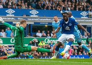 روملو میناما لوکاکو|اورتون 0 - 2 منچستر سیتی / لیگ جزیره