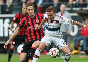 Götze|اینتراخت فرانکفورت 0 - 4 بایرن مونیخ / بوندسلیگا