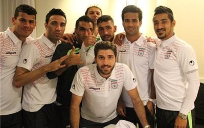 جشن تولد شجاعی در اردوی تیم ملی + تصاویر