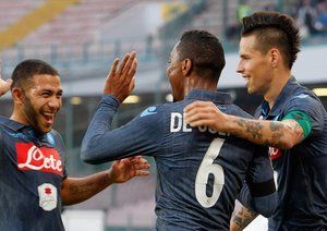 جاناتان  د گازمن|ناپولی 3 - 3 کالیاری / سری آ