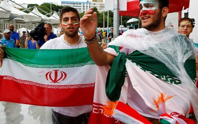 عکس روز | ناراحتی هواداران ایرانی از اقدام مسئولان استرالیا