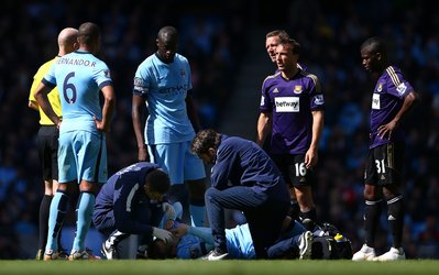 نگرانی سیتی و پیگرینی از وضعیت داوید سیلوا