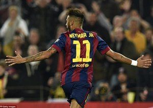 نیمار|بارسلونا 5 - 1 سه ویا / لالیگا