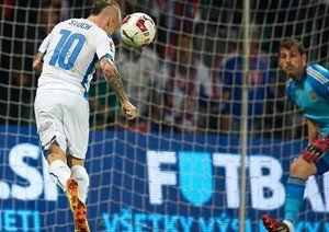 ميروسلاو استوک|اسلواکی 2-1 اسپانیا / مقدماتی یورو 2016