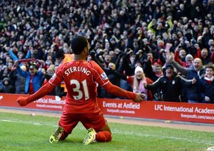 رحيم استرلینگ|لیورپول 2 - 0 وستهام / لیگ جزیره