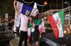 عکس/ خوشحالی هواداران پس از برد ایران در خیابانهای تهران