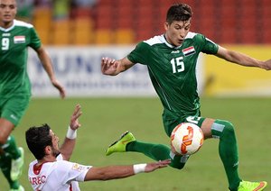 ضرغام القريشی|عراق 1 - 0 اردن / جام ملت های آسیا 2015