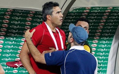 جام حذفی | حاشیه راه‌آهن - پاس همدان / عابدزاده در میان تماشاگران / کنایه همدانی‌ها به طالب‌لو