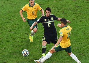 کوکه|استرالیا 0-3 اسپانیا / مرحله گروهی جام جهانی