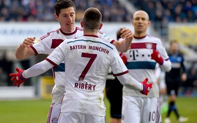 خبر خوب برای بایرنی‌ها / لواندوفسکی و ریبری به دیدار با بارسلونا می‌رسند