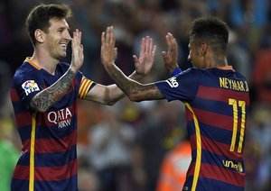 لیونل مسی|بارسلونا 4 - 1 لوانته / لالیگا / گزراش تصویری