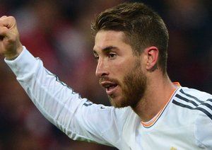 سرخیو راموس|شادمانی سرخیو راموس بعد از باز کردن دروازه بایرن