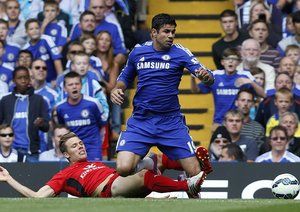 دیگو کاستا|چلسی 2-0 لستر سیتی / لیگ جزیره