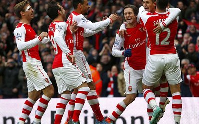 لیگ جزیره | آرسنال ۳ - استوک سیتی ۰ / پیروزی قاطع توپچی‌ها برابر استوک‌سیتی + چیدمان دو تیم ، وویدئوی مسابقه و گزارش تصویری