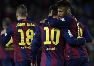 لیونل مسی - نیمار|بارسلونا 3 - 2 ویارئال / لالیگا